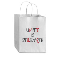 Unity Is Strength Merch Cub Paper Bag - 8 X 4 1/2 X 10 1/4 | Artistshot