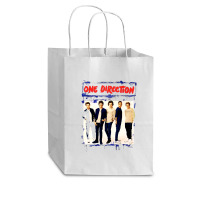 Spray Paint Blue 1 Direction Cub Paper Bag - 8 X 4 1/2 X 10 1/4 | Artistshot