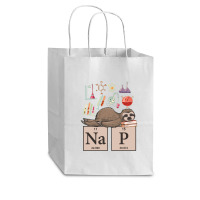 Funny Chemistry Sloth Art Gift Cub Paper Bag - 8 X 4 1/2 X 10 1/4 | Artistshot