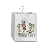 Nudy Dollar Graphic Debie Paper Bag - 10 X 5 X 13 | Artistshot