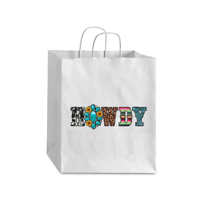 Howdy Debie Paper Bag - 10 X 5 X 13 | Artistshot