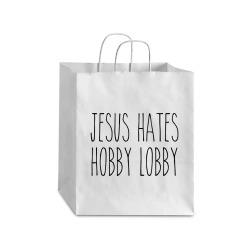 Jesus Hates Hobby Lobby Drawstring Bags. By Artistshot