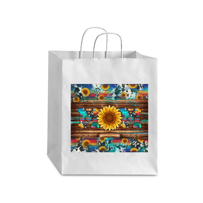 Sunflower Western Mom Debie Paper Bag - 10 X 5 X 13 | Artistshot