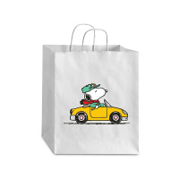 Funny Peanuts Car Debie Paper Bag - 10 X 5 X 13 | Artistshot