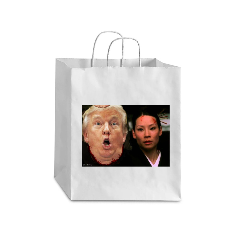 Trump Meets O Ren Ishii   Trump Debie Paper Bag - 10 X 5 X 13 | Artistshot