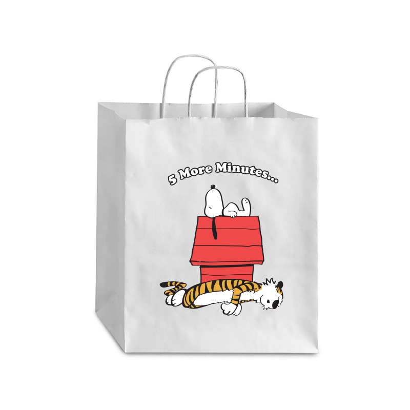 Lazy Afternoon  Peanuts Debie Paper Bag - 10 X 5 X 13 | Artistshot