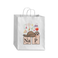 Funny Chemistry Sloth Art Gift Debie Paper Bag - 10 X 5 X 13 | Artistshot