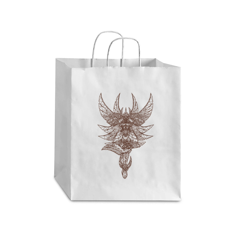 Geometric Angel Debie Paper Bag - 10 X 5 X 13 | Artistshot