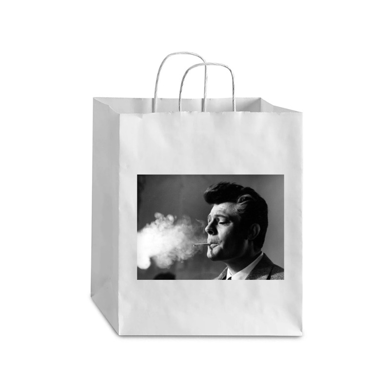 Marcello Mastroianni Debie Paper Bag - 10 X 5 X 13 | Artistshot