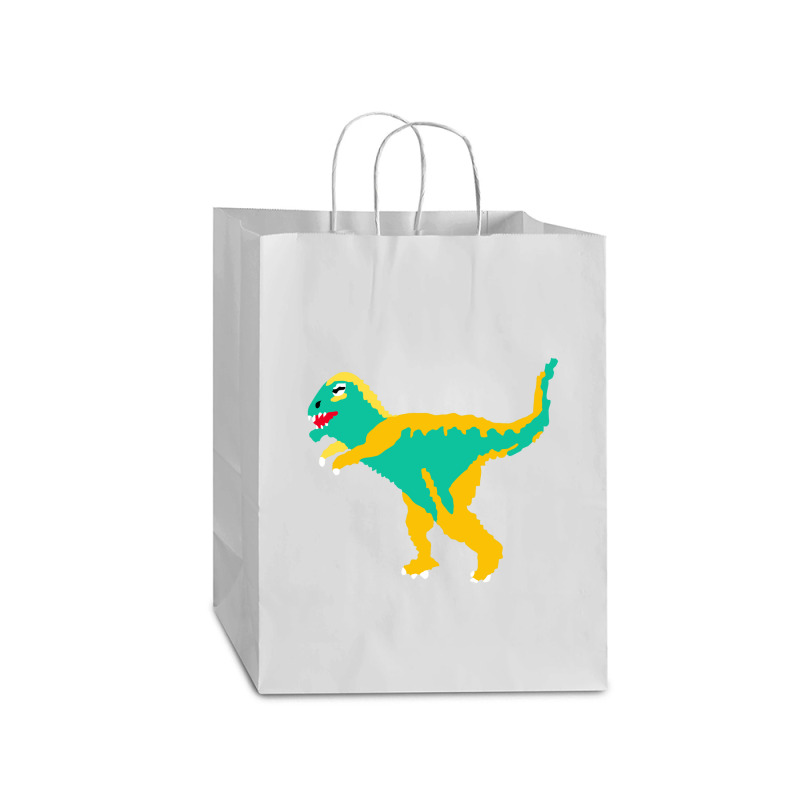 Dinosaur Graphic Mart Paper Bag -13 X 7 X 17 | Artistshot