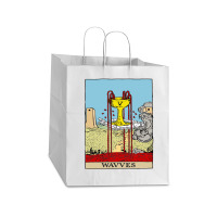 Wavves Take Out Paper Bag - 14 X 10 X 15 1/2 | Artistshot