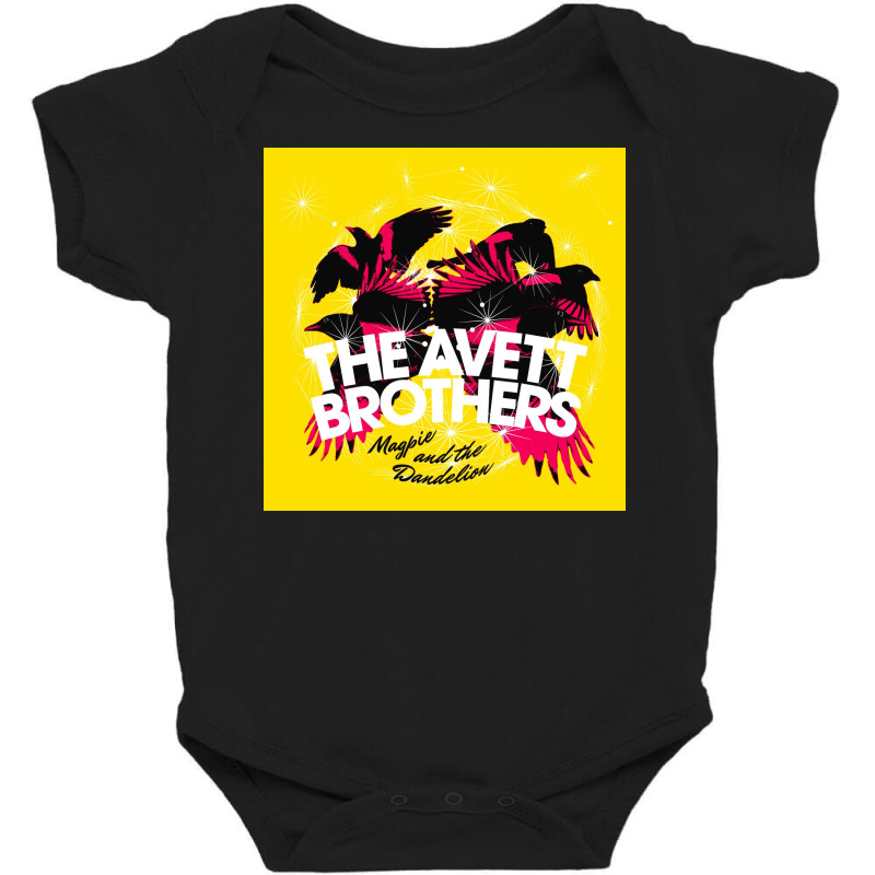 Avett Brothers Magpie And The Dandelion Tour Dates 2022 Sukoharjo Baby Bodysuit by adnanbuyung | Artistshot