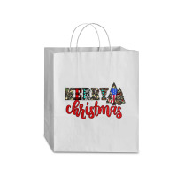 Merry Christmas Traveler Paper Bag -13 X 6 X 15 3/4 | Artistshot