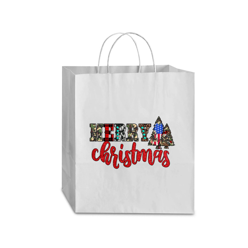 Merry Christmas Traveler Paper Bag -13 X 6 X 15 3/4 | Artistshot