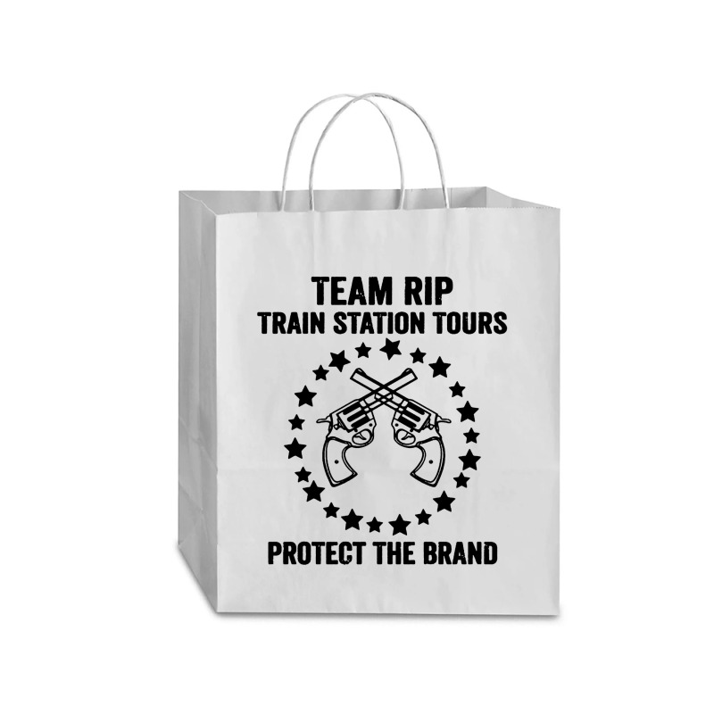 Train Station Tours Traveler Paper Bag -13 X 6 X 15 3/4 | Artistshot