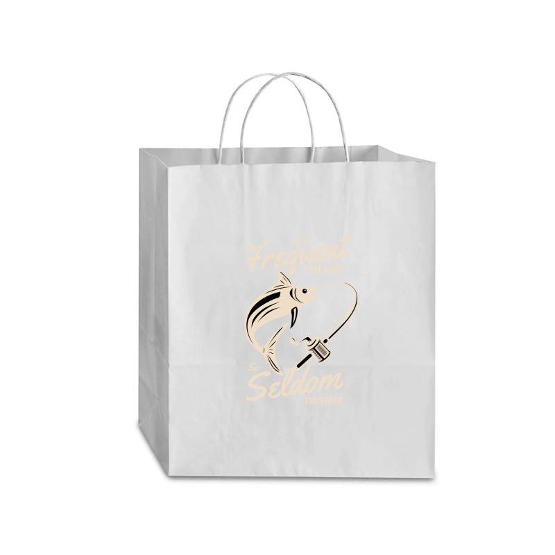 So Frequent The Casts, So Seldom The Strike Traveler Paper Bag -13 X 6 X 15 3/4 | Artistshot