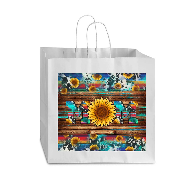 Sunflower Western Mom Vogue Paper Bag - 16 X 6 X 12 | Artistshot