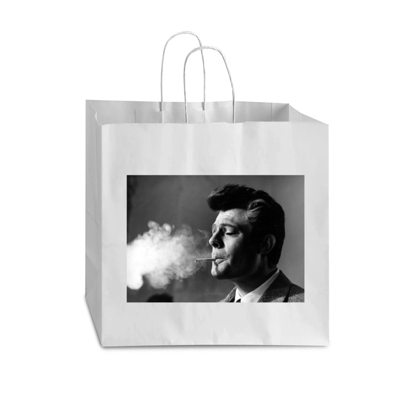 Marcello Mastroianni Vogue Paper Bag - 16 X 6 X 12 | Artistshot