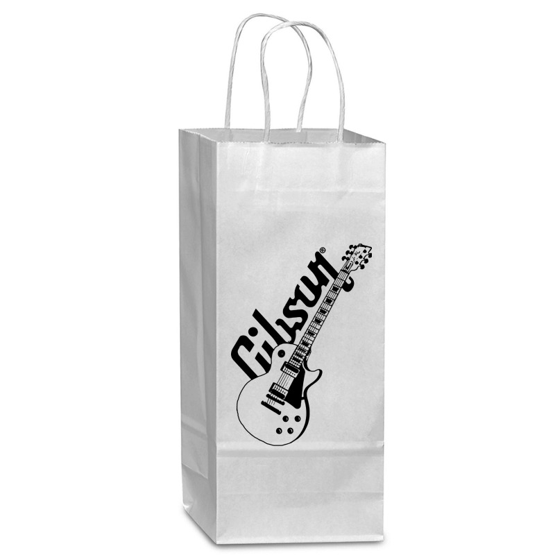 Les Pauls Wine Paper Bag - 5 1/2 X 3 1/4 X 13 | Artistshot