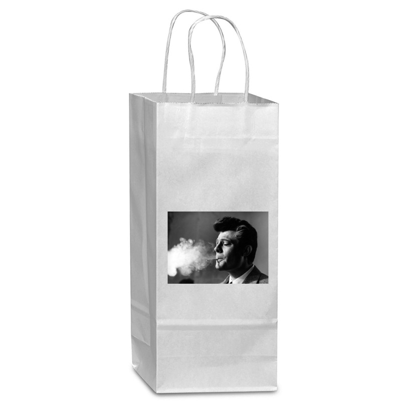 Marcello Mastroianni Wine Paper Bag - 5 1/2 X 3 1/4 X 13 | Artistshot