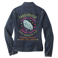 Tardigrade World Domination Tour For Tardigrade Lo Ladies Denim Jacket | Artistshot