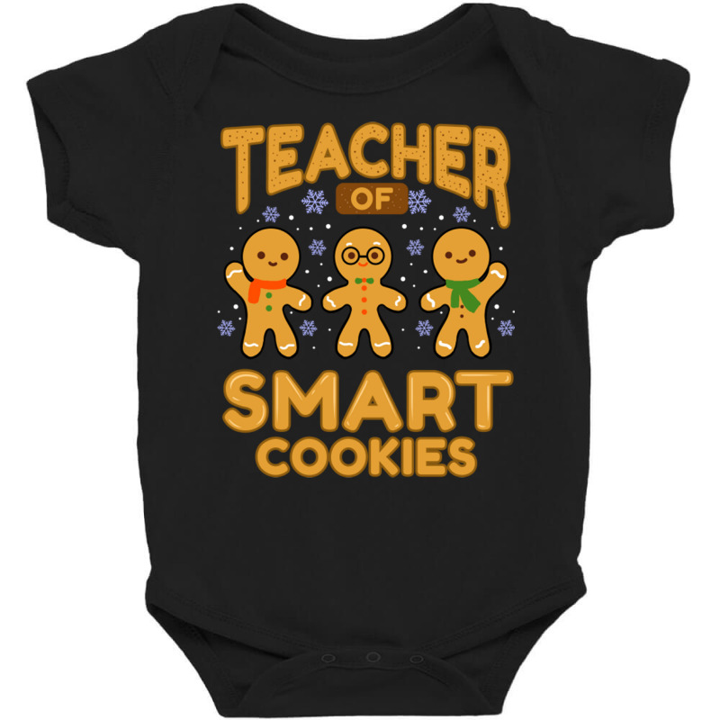 Teacher Of Smart Cookies For Christmas Season Baby Bodysuit by queerappear | Artistshot