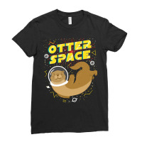 Otter Space For Otter Lover Ladies Fitted T-shirt | Artistshot