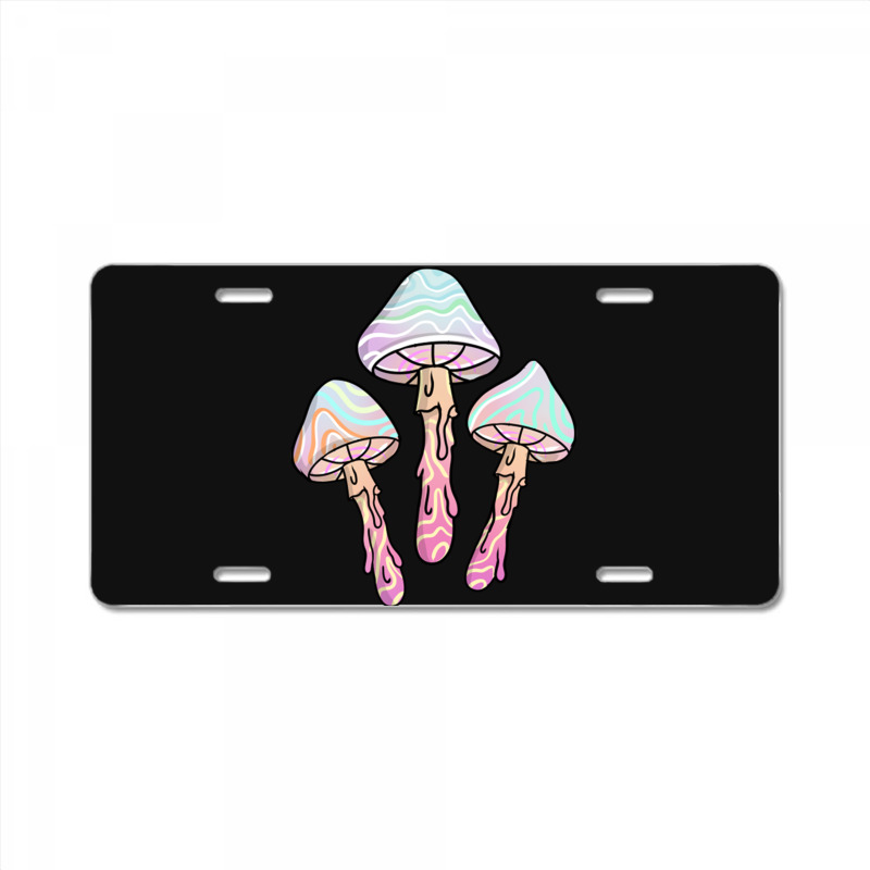 Pastel Goth Dripping Mushrooms For Pastel Goth License Plate | Artistshot