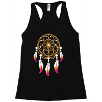 Native American Dream Catcher Feathers For Native Racerback Tank | Artistshot