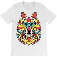 Native American Wolf Head For Tribal Art Lover T-shirt | Artistshot