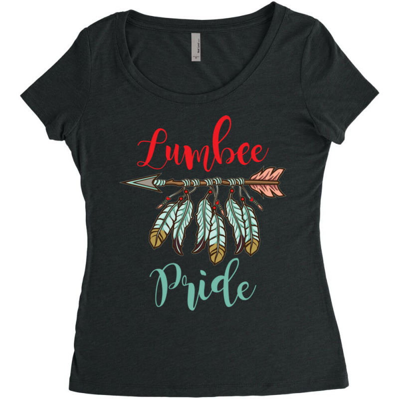 Lumbee Pride For Native American Women's Triblend Scoop T-shirt by queerappear | Artistshot