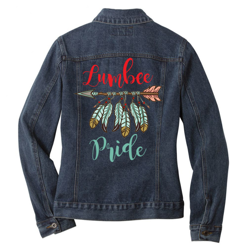 Lumbee Pride For Native American Ladies Denim Jacket by queerappear | Artistshot