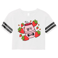 Kawaii Japanese Strawberry Milk For Kawaii Art Lov Scorecard Crop Tee | Artistshot