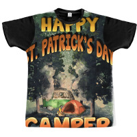 Happy St Patrick's Day Camper Graphic T-shirt | Artistshot