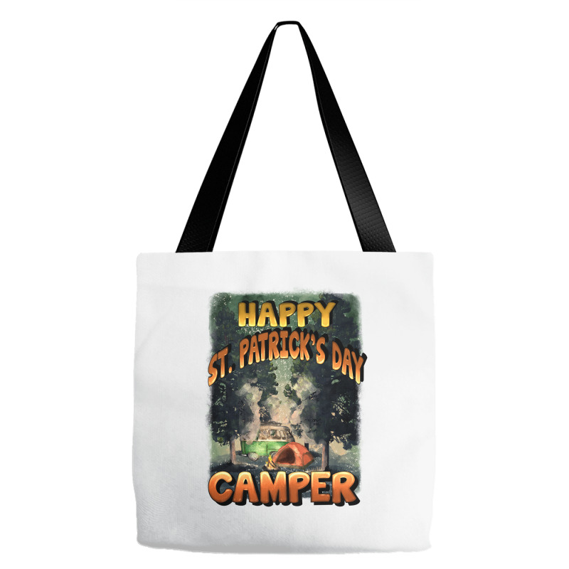 Happy St Patrick's Day Camper Tote Bags | Artistshot