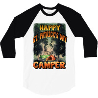 Happy St Patrick's Day Camper 3/4 Sleeve Shirt | Artistshot