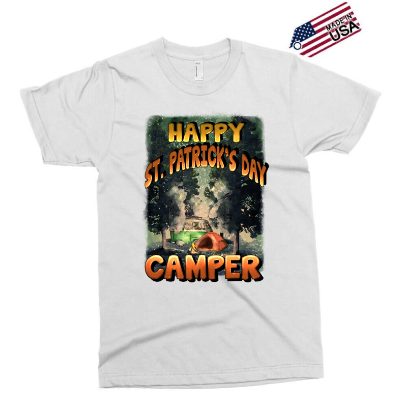 Happy St Patrick's Day Camper Exclusive T-shirt | Artistshot