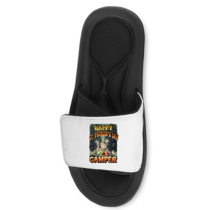 Happy St Patrick's Day Camper Slide Sandal | Artistshot