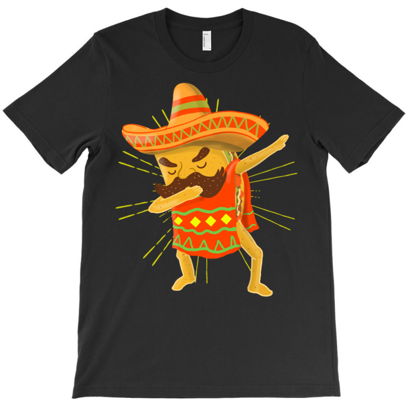 Dabbing Mexican Taco For Taco Lover T-shirt | Artistshot