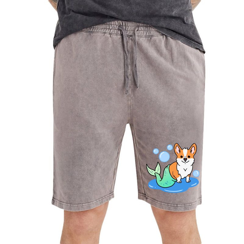 Corgi Mermaid For Corgi Lover Vintage Short | Artistshot