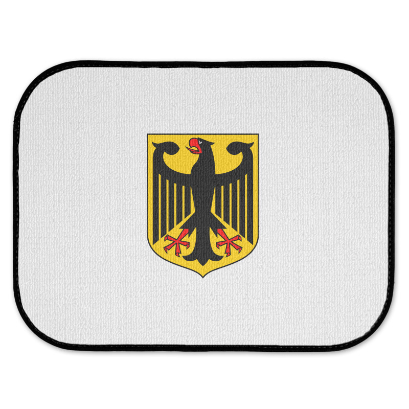 Country Flag And Emblem - Germany Rear Car Mat | Artistshot