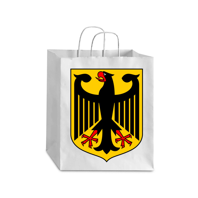 Country Flag And Emblem - Germany Debie Paper Bag - 10 X 5 X 13 | Artistshot