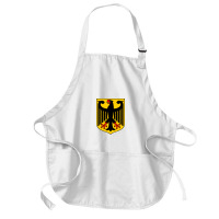 Country Flag And Emblem - Germany Medium-length Apron | Artistshot