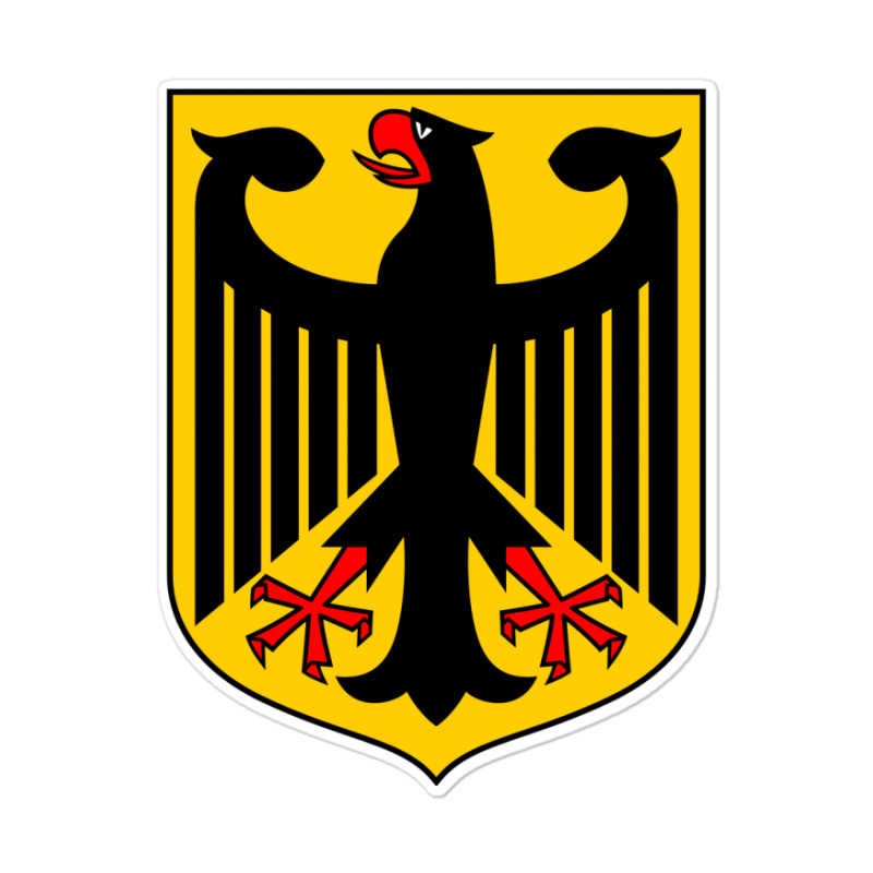 Country Flag And Emblem - Germany Sticker | Artistshot