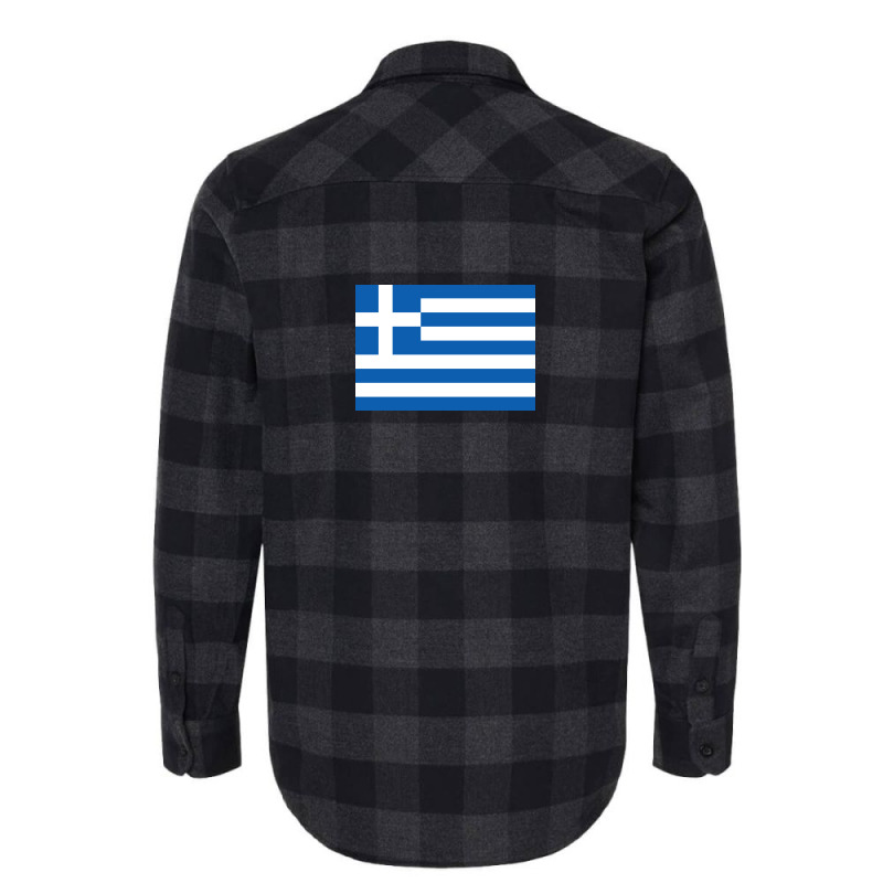 Country Flag And Emblem - Greece Flannel Shirt | Artistshot