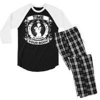 Time To Change Your Body Men's 3/4 Sleeve Pajama Set | Artistshot