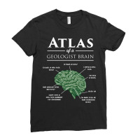 Atlas Of A Geologist Brain For Geology Lover Ladies Fitted T-shirt | Artistshot