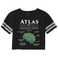 Atlas Of A Geologist Brain For Geology Lover Scorecard Crop Tee | Artistshot