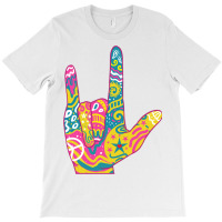 American Sign Language I Love You For Deaf Awarene T-shirt | Artistshot