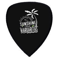 Sunshine And Margaritas Summer Vacation Shield S Patch | Artistshot